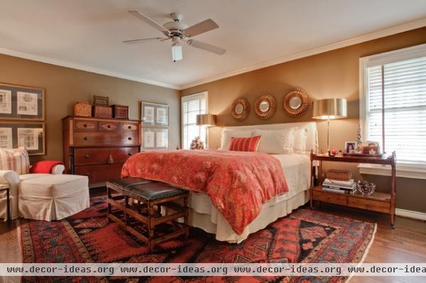 Heather Lane - eclectic - bedroom - dallas