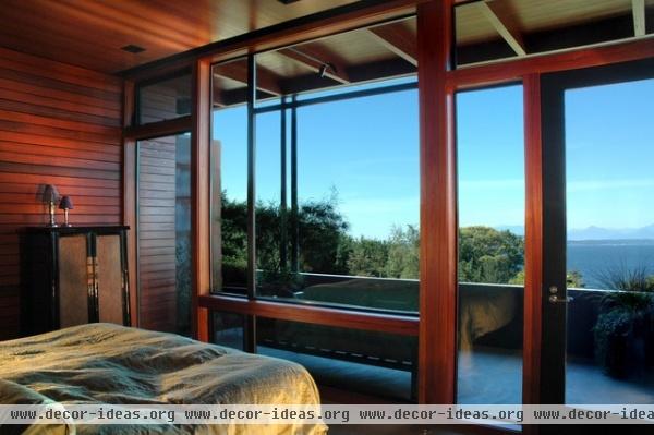 Meadow Creek House - modern - bedroom - seattle