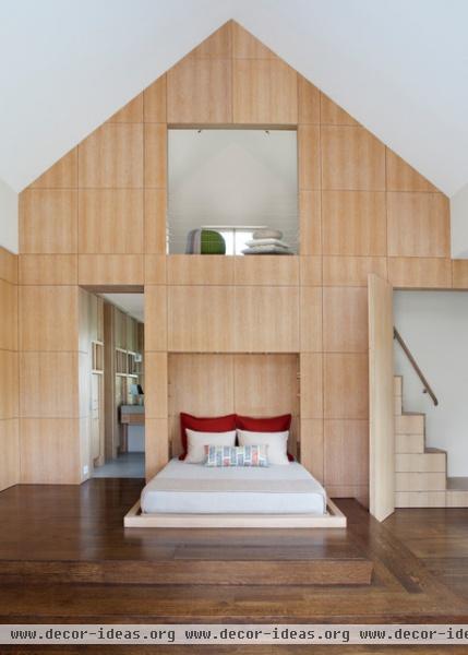 Napa Vineyard House - contemporary - bedroom - san francisco
