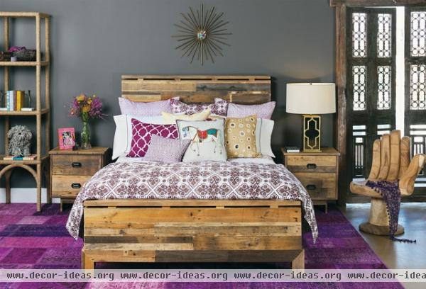 Moroccan Modern - Tioga Bed - contemporary - bedroom - houston