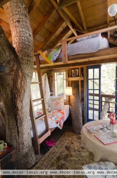 Treehouse - eclectic - bedroom - san francisco