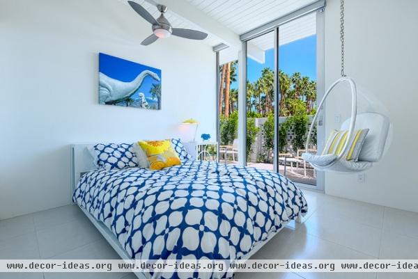 Las Palmas Oasis - modern - bedroom - los angeles