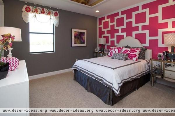 M/I Homes of Orlando: Lake Drawdy Reserve - Grandview Model - contemporary - bedroom - orlando