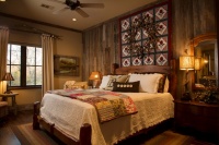 Tuscan Villa - traditional - bedroom - houston