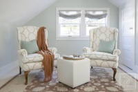 Attic Sitting Room - eclectic - bedroom - boston