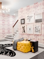 Fawn Galli Interior Design, Holiday House Hamptons - contemporary - bedroom - new york