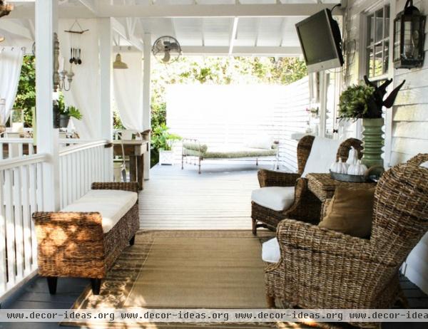 eclectic porch by Mina Brinkey