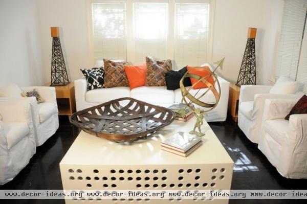eclectic living room by Succor Estate Sales