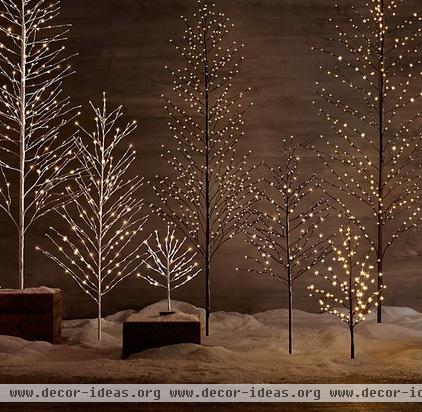 contemporary holiday decorations by Restoration Hardware