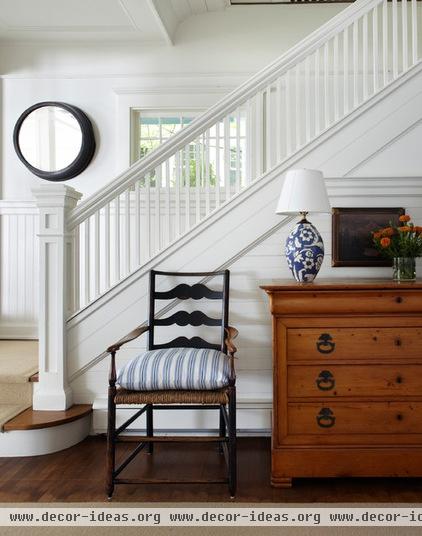 traditional staircase by Tom Stringer Design Partners