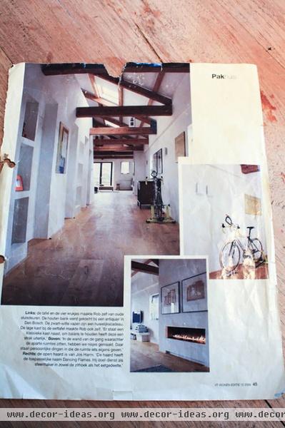 contemporary My Houzz: Renovated Farmhouse Merges Historic and Modern Elements
