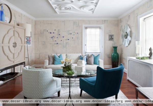 contemporary living room by DC Design House