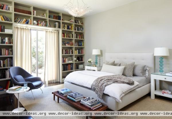 midcentury bedroom by Weiss Architecture Inc