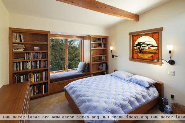 contemporary bedroom by Corvallis Custom Kitchens & Baths