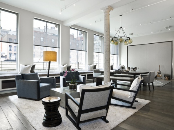 contemporary living room by GRADE