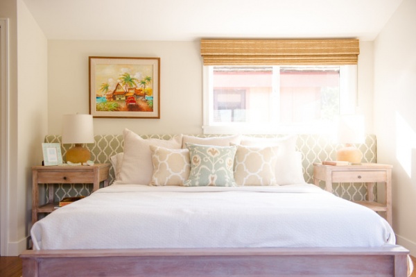 beach style bedroom by Ashley Camper Photography