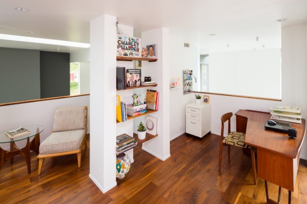 contemporary home office Florian Hart Residence