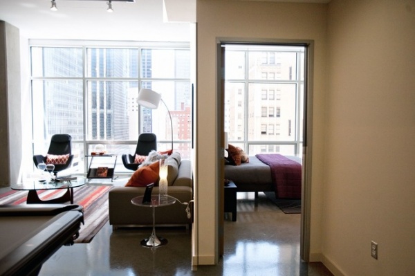 Room of the Day: Fun in a Jiffy for a Downtown Dallas Living Room