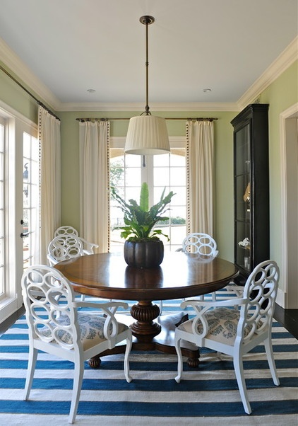 Eclectic Dining Room by Katie Leede