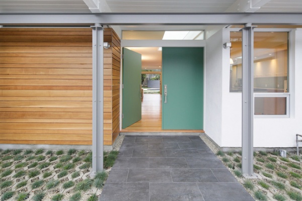Midcentury Entry by levitt architects
