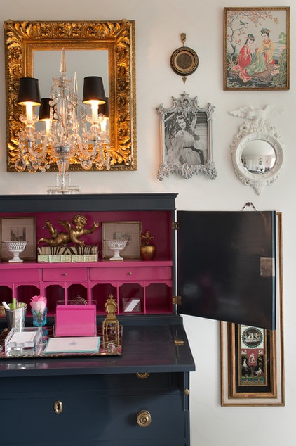Eclectic Bedroom by Donna Benedetto Designs LLC.