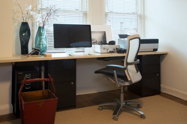 Asian Home Office by Margot Hartford Photography
