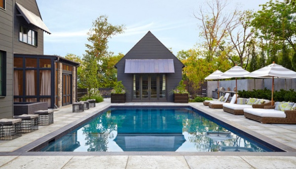 Contemporary Pool by Bonadies Architect