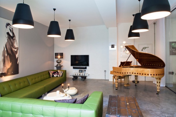 Contemporary Family Room by Chris Dyson Architects