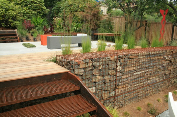 Industrial Deck by Banyon Tree Design Studio