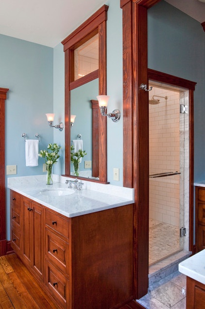 Traditional Bathroom by Cynthia Williams Architect