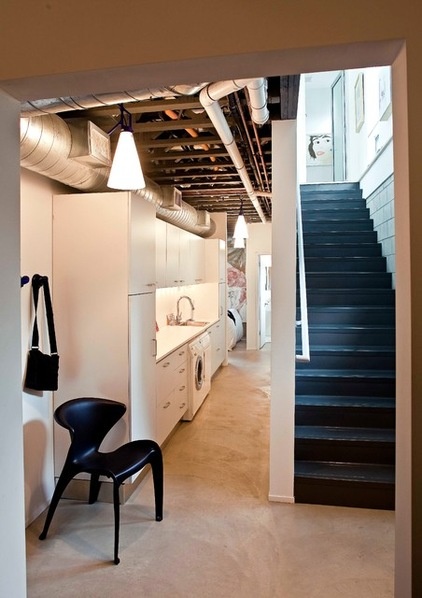 Contemporary Laundry Room by McIntosh Poris Associates