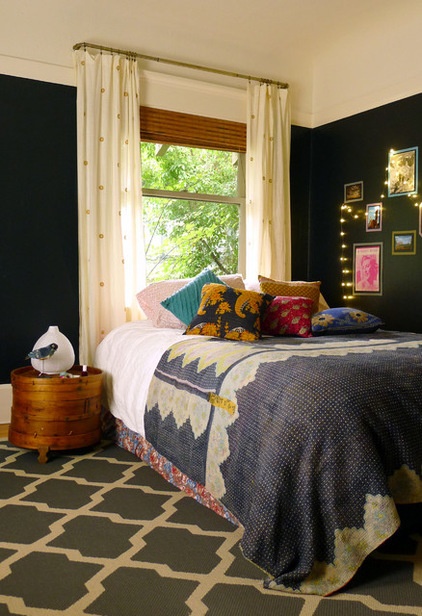 Eclectic Bedroom by Sarah Coombs Design