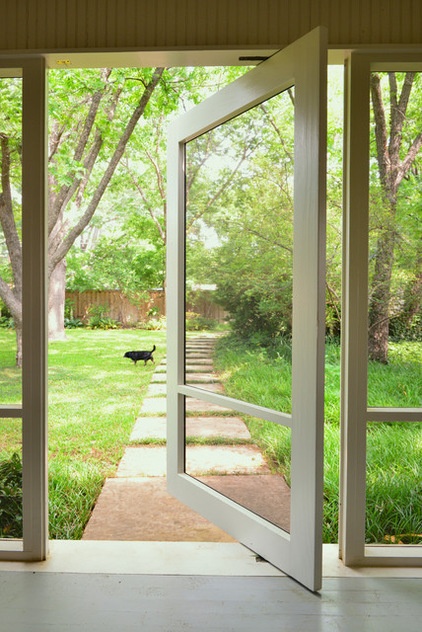 Traditional Porch by Laurie S Woods, ASID