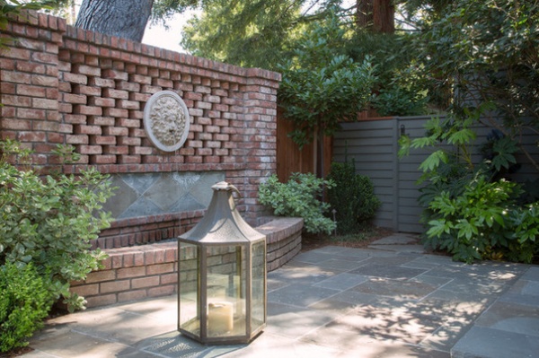 Craftsman Patio by Margot Hartford Photography