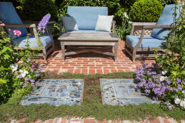 Traditional Patio by Margot Hartford Photography