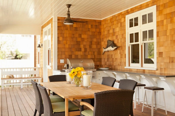 Traditional Porch by Tim Barber LTD Architecture & Interior Design