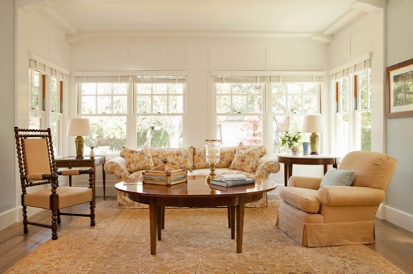 Traditional Living Room by Tim Barber LTD Architecture & Interior Design