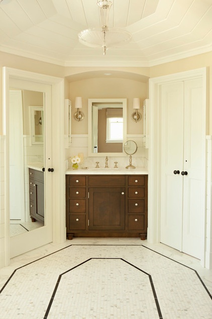 Traditional Bathroom by Tim Barber LTD Architecture & Interior Design