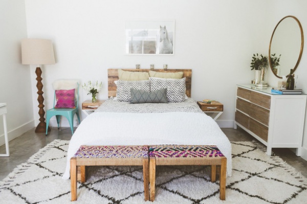 Eclectic Bedroom by Heather Banks