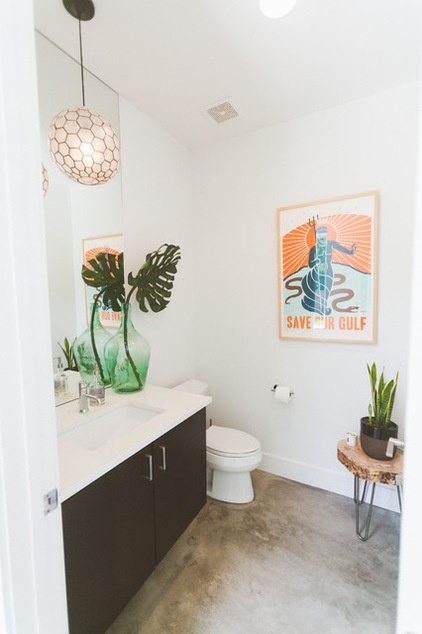 Eclectic Bathroom by Heather Banks