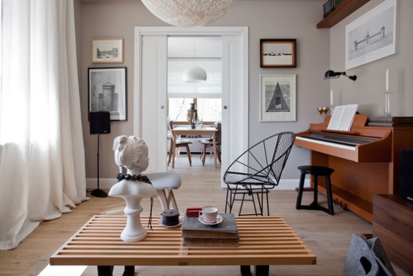 Scandinavian Living Room by Ирина Крашенинникова
