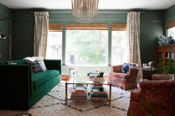 Eclectic Living Room by Le Michelle Nguyen