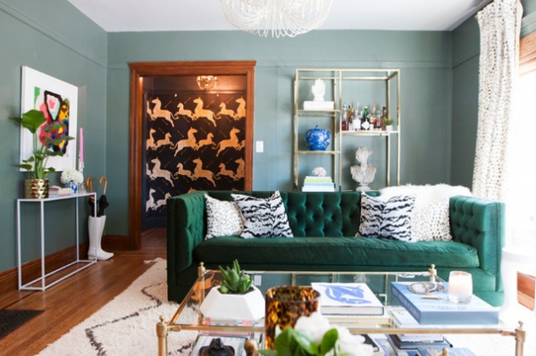 Eclectic Living Room by Le Michelle Nguyen
