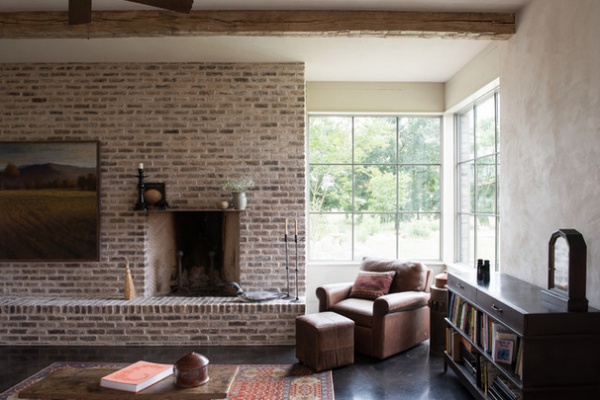 Farmhouse Living Room by Jacob Bodkin Photography