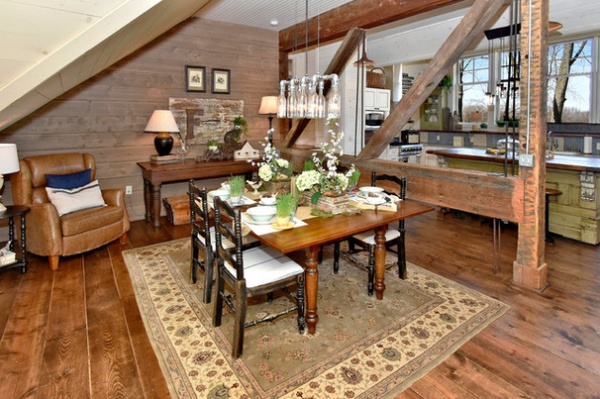 Industrial Dining Room by Architectural Overflow, LLC