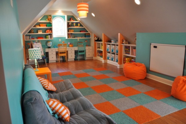 Traditional Kids Kids' Playroom