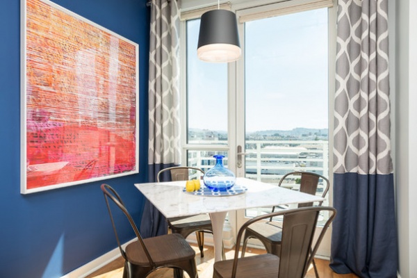 Transitional Dining Room by In the Details