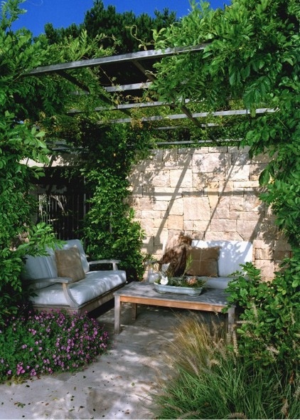 Traditional Patio by Sutton Suzuki Architects