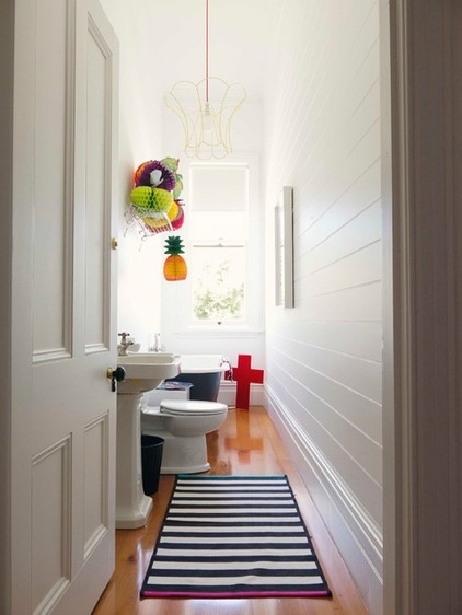 Eclectic Bathroom by Alex Fulton Design