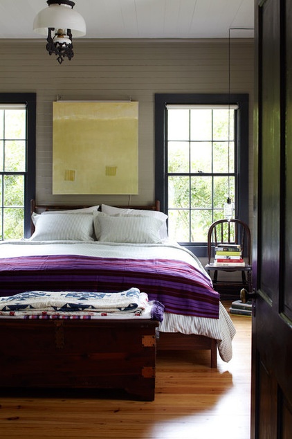 Farmhouse Bedroom by Tim Cuppett Architects